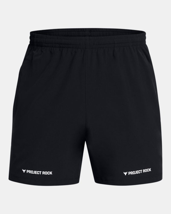 Shorts de entrenamiento de 13 cm Project Rock Ultimate para hombre, Black, pdpMainDesktop image number 0